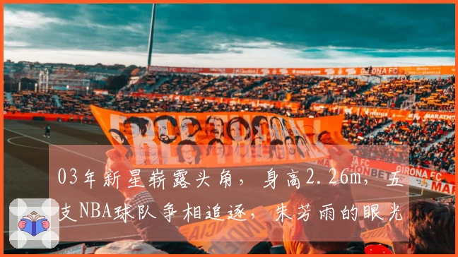 03年新星崭露头角，身高2.26m，五支NBA球队争相追逐，朱芳雨的眼光无误